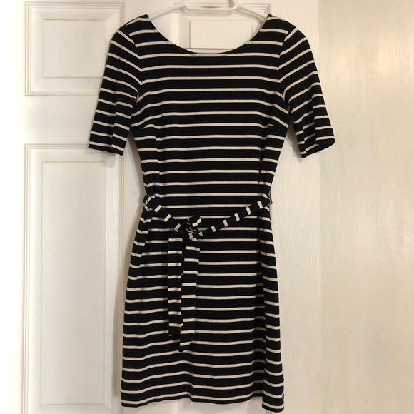 Banana Republic Stripes Dress with Tie